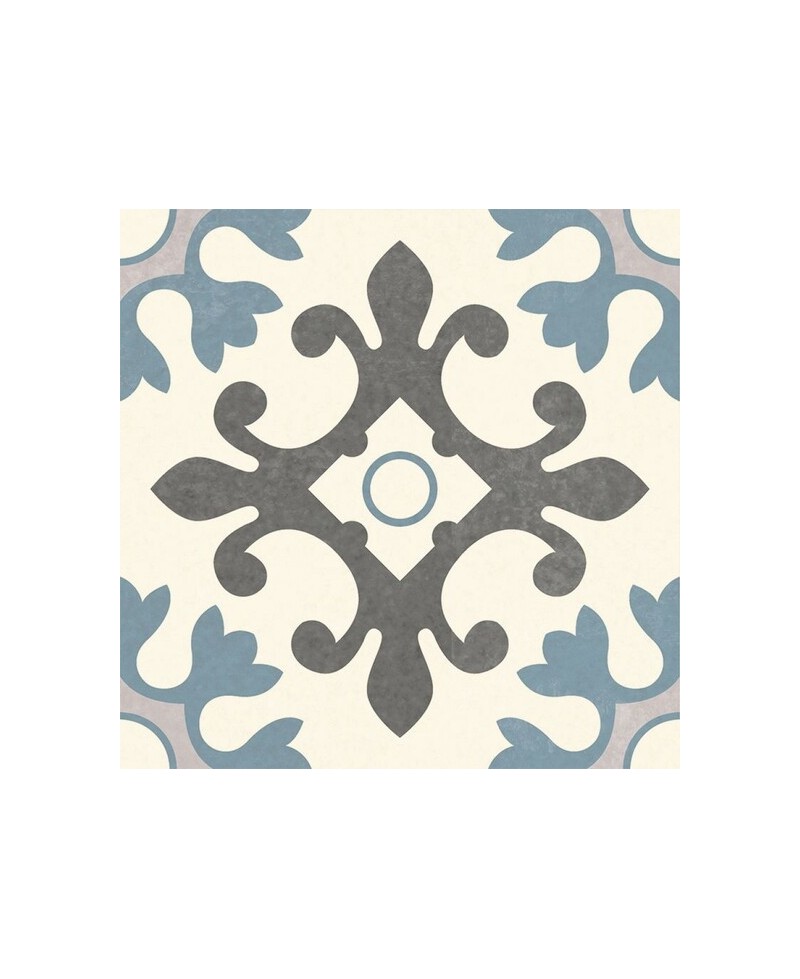Carrelage aspect ciment 20x20 cm, motif, intérieur et extérieur, sol et mur