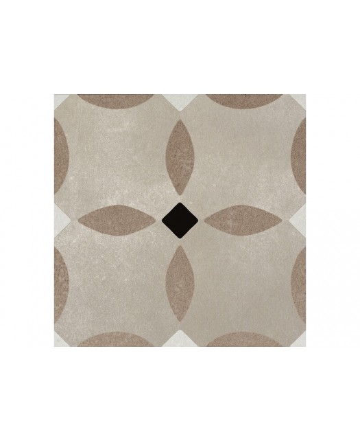 Carrelage imitation carreaux de ciment 20x20 cm, motif, intérieur et extérieur, sol et mur
