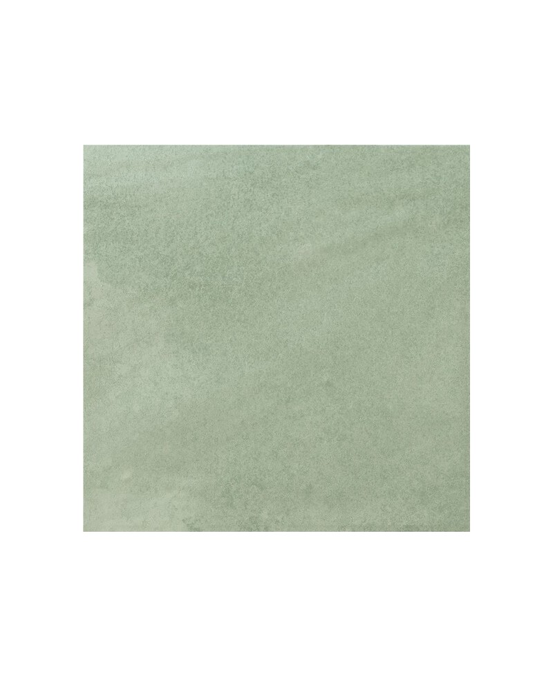 Carrelage aspect ciment 14,7x14,7 cm pour cuisine et salle de bain, vert