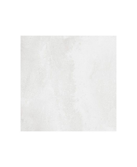 Carrelage aspect microciment 20x20 cm blanc. Sol, mur, intérieur, extérieur.