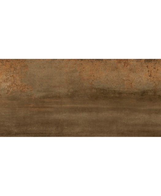 Carrelage effet métallisé, finition lappato, couleur cuivre, 30x60 cm, teinté dans la masse. Apte pour sol et mur