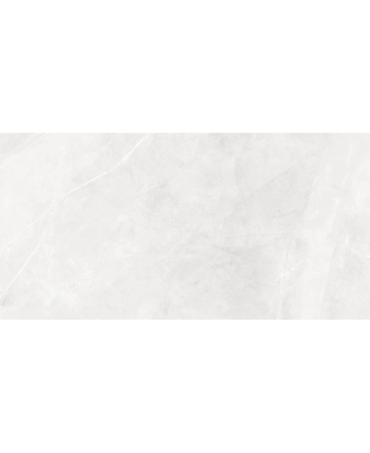 Carreau imitation marbre 60x120 cm, blanc, poli, rectifié