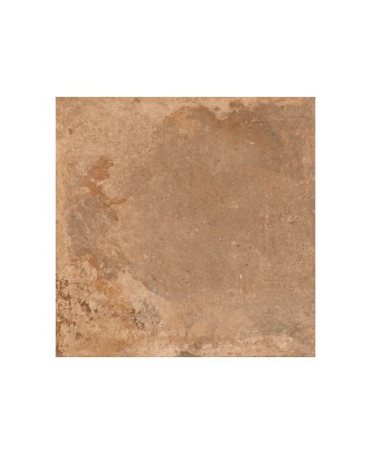 Carreau aspect ciment 60x60 cm couleur terre cuite. Sol, mur, intérieur, extérieur. Cuisine, salle de bain, terrasse