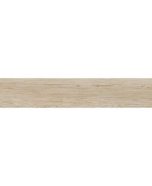 Carreau imitation parquet 23x120 cm, grès cérame émaillé, bois clair.