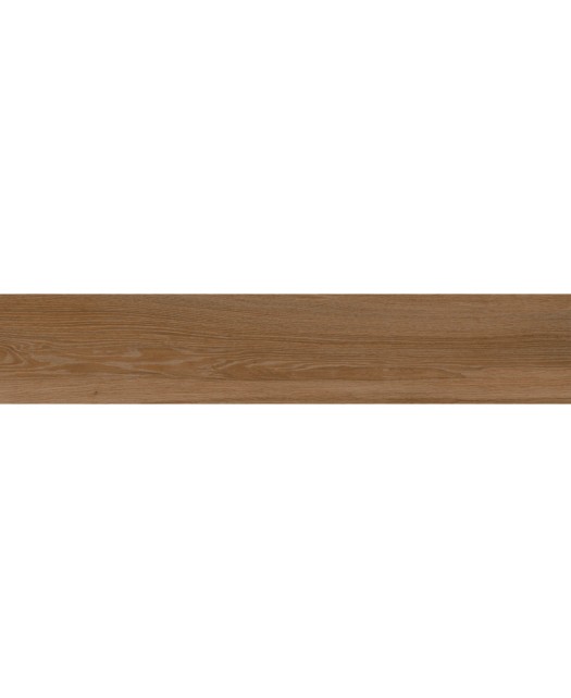 Carreau aspect bois 23x120 cm, grès cérame émaillé, bois foncé