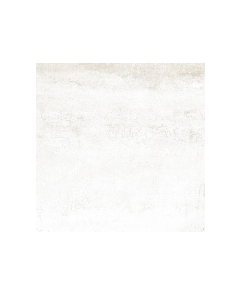 Carrelage effet métallisé, finition lappato 60x60 cm, blanc, teinté dans la masse. Apte pour sol et mur