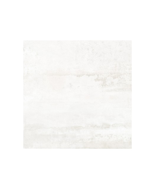 Carrelage effet métallisé, finition lappato 60x60 cm, blanc, teinté dans la masse. Apte pour sol et mur