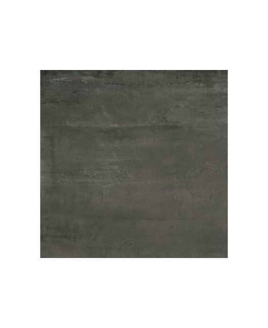 Carreau aspect métal, finition mate 90x90 cm, gris, teinté dans la masse. Apte pour sol et mur
