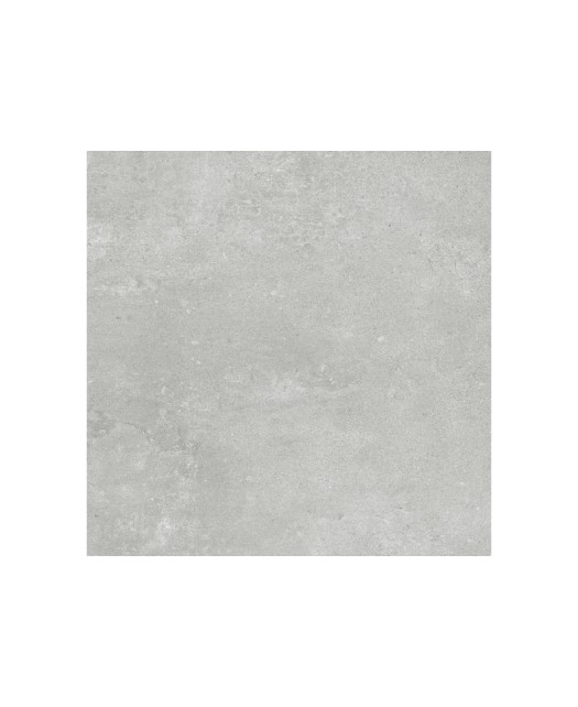 Carreau extérieur antidérapant imitation ciment/béton ciré - 61x61 cm - gris