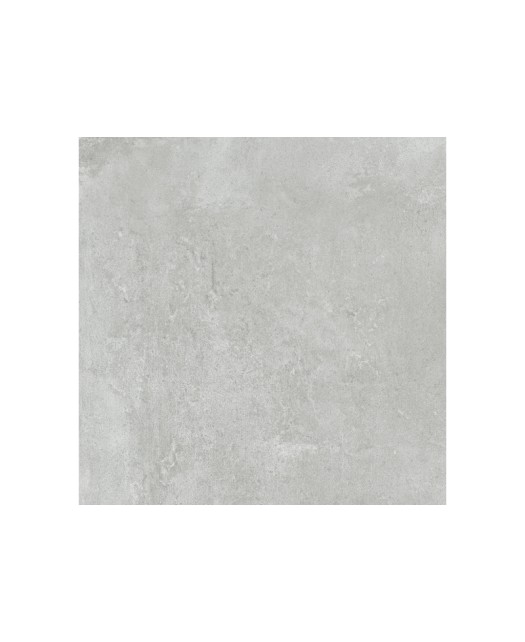 Carrelage extérieur antidérapant aspect ciment/béton ciré - 60,5x60,5 cm - gris clair