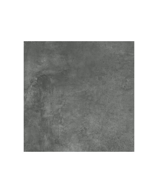 Carrelage extérieur antidérapant aspect ciment/béton ciré - 61x61 cm - anthracite