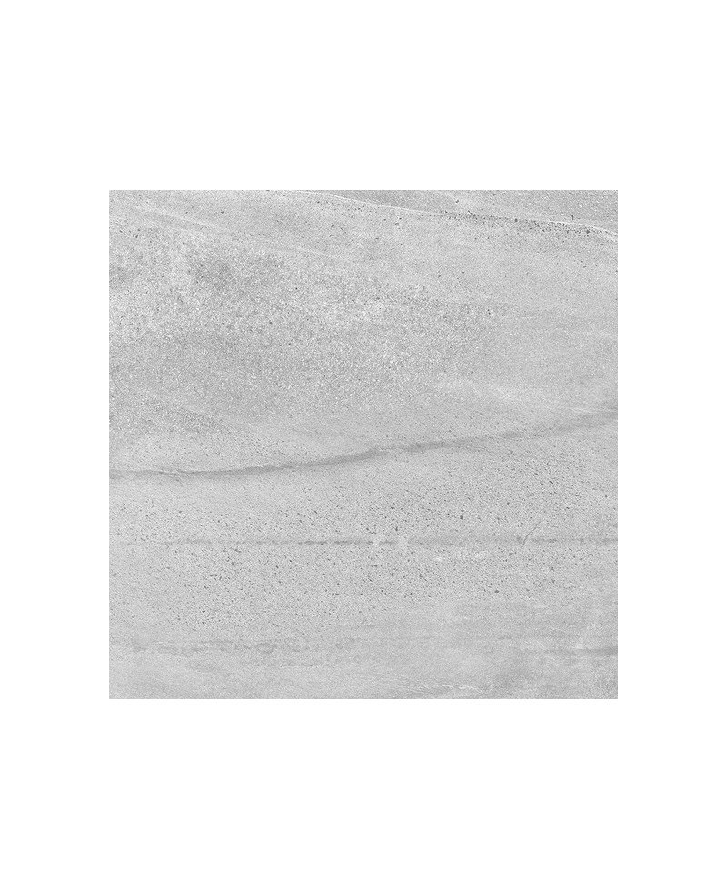 Carrelage extérieur antidérapant imitation pierre - 61x61 cm - gris clair