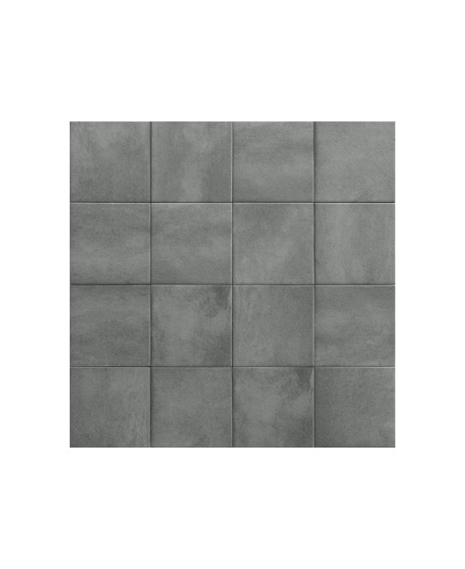 Carrelage imitation ciment 15x15 cm, gris, sol, mur, intérieur, extérieur, piscine.
