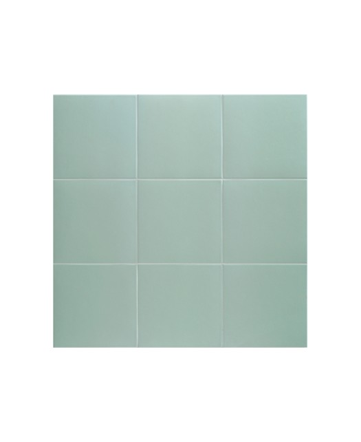 Carrelage imitation ciment 20x20 cm, vert, sol, mur, intérieur, extérieur, piscine.